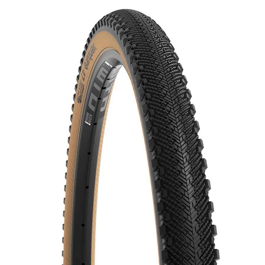 Tires WTB WTB Venture Tire - 700 x 40 TCS Tubeless Folding Black/Tan Dark Slate Gray