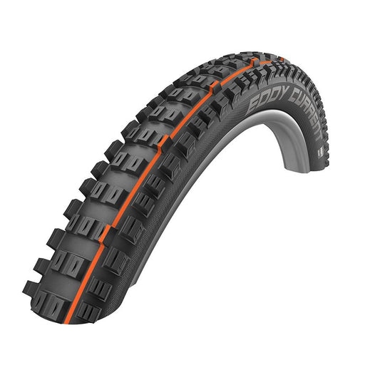 Tires Schwalbe Schwalbe Eddy Current Front Super Trail E50 27.5x2.6" A-Soft Dark Slate Gray