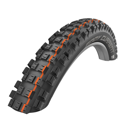 Tires Schwalbe Schwalbe Eddy Current Rear Tire - 27.5 x 2.6 Tubeless Folding BLK Evolution Super Gravity Addix Soft Dark Slate Gray
