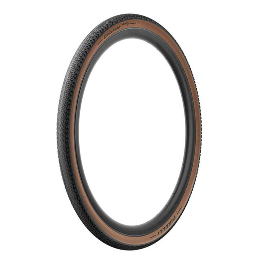 Tires Pirelli Pirelli Cinturato Gravel H Tire - 650b x 45 Tubeless Folding Classic Tan Dark Slate Gray