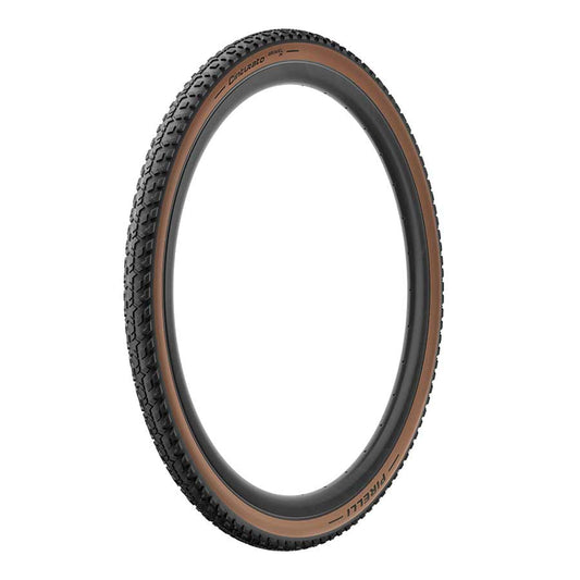 Tires Pirelli Pirelli Cinturato Gravel M Tire - 700 x 40 Tubeless Folding Classic Tan Dark Slate Gray