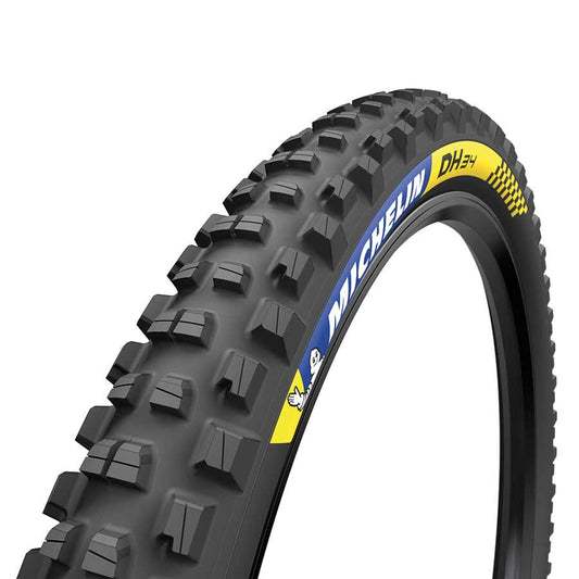Tires Michelin Michelin DH34 Tire 26x2.40 Wire Tubeless Ready MAGI-X Downhill Shield 2x55TPI Black Dark Slate Gray