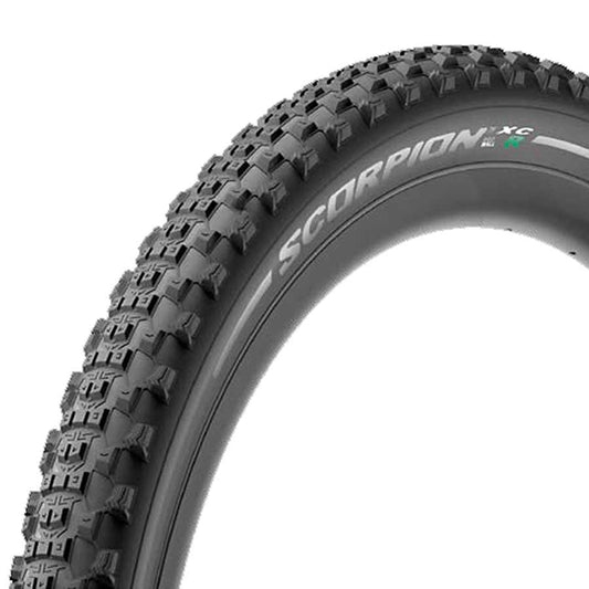 Tires Pirelli Pirelli Scorpion XC R Mountain Tire 29x2.20 Folding Tubeless Ready SmartGRIP ProWALL 120TPI Black Dim Gray