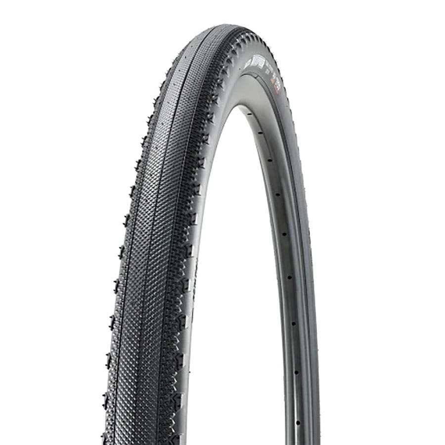 Tires Maxxis Maxxis Receptor Tire - 700 x 40 Tubeless Folding BLK/Dark Tan Dual Exo Protection Dark Slate Gray