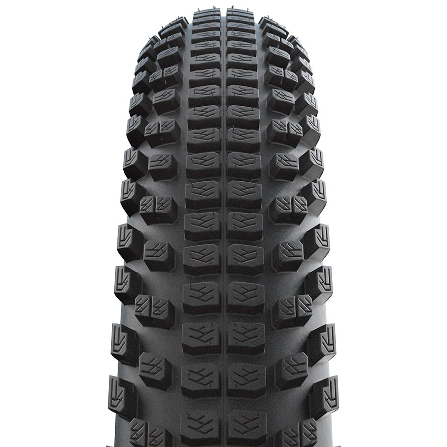Schwalbe Johnny Watts Mountain Tire 27.''x2.35 Wire Clincher Addix 4season DD GreenGuard 67TPI Black