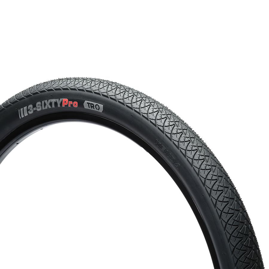 Kenda 3-Sixty Pro Tire 26x2.25 Folding Tubeless Ready Single-Black TR 120TPI Black