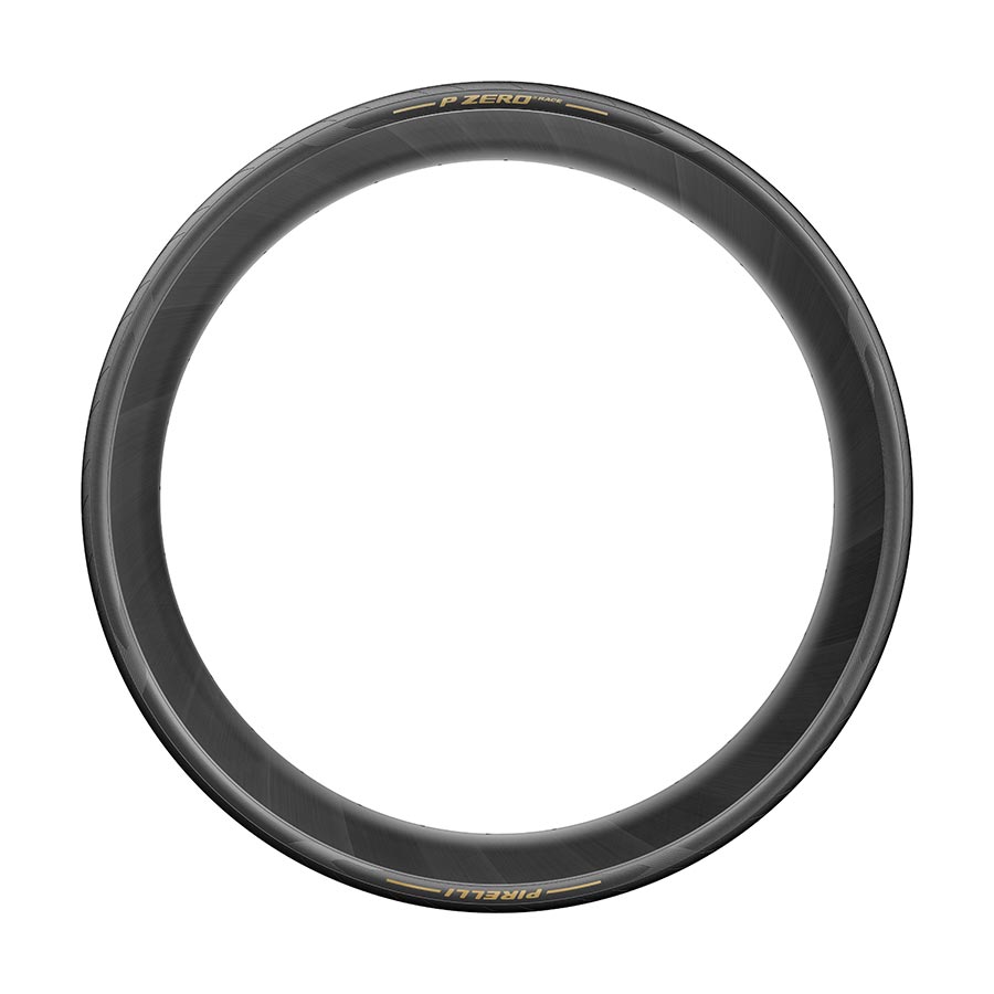 Tires Pirelli Pirelli PZero Race Gold Label Road Tire 700x28C Folding Clincher SmartEVO TechBELT Black Dark Slate Gray