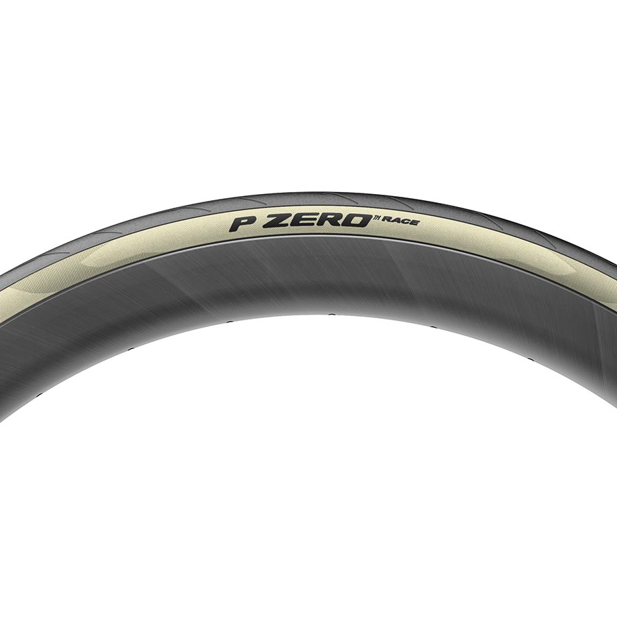Tires Pirelli Pirelli PZero Race Retro Road Tire 700x26C Folding Clincher SmartEVO TechBELT Black Dark Slate Gray