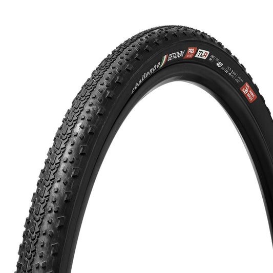 Tires Challenge Challenge Tire Getaway Pro TLR Tire 700 x 40 Black Dark Slate Gray