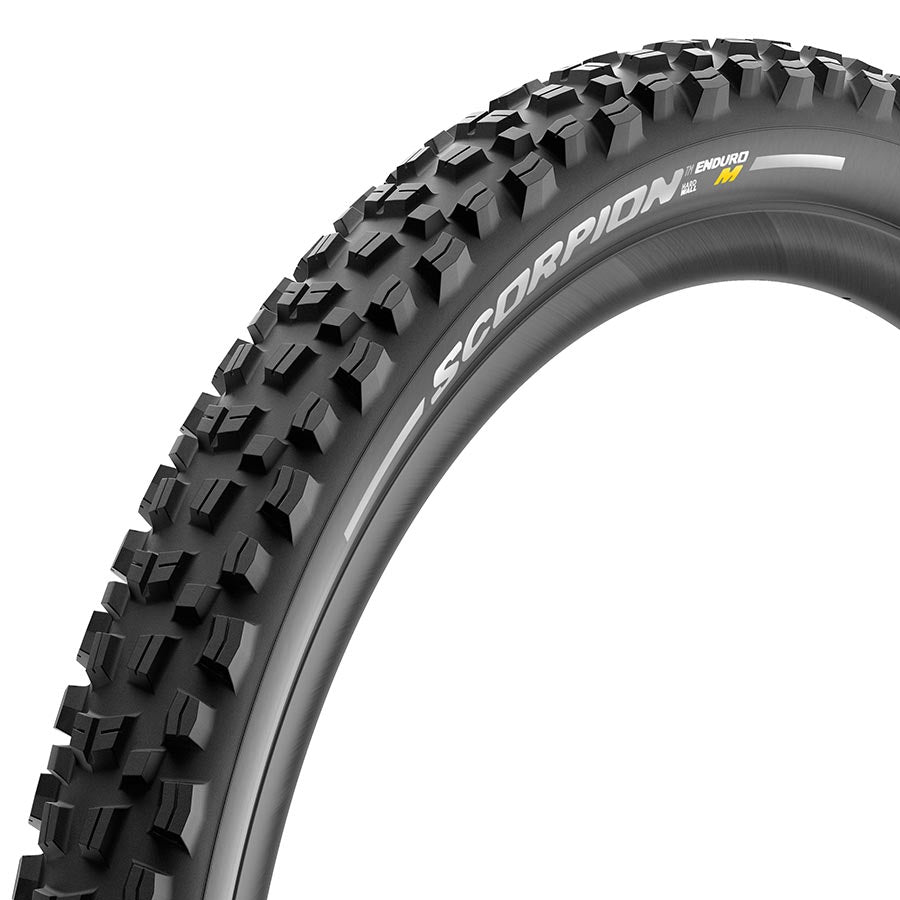 Tires Pirelli Pirelli Scorpion Enduro M Mountain Tire 29x2.40 Folding Tubeless Ready SmartGRIP Gravity HardWALL 60TPI Black Dark Slate Gray