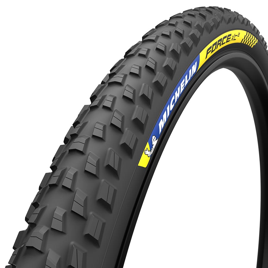 Tires Michelin Michelin Force XC2 Racing Mountain Tire 29x2.10 Folding Tubeless Ready GUM-X Cross Shield2 2x150TPI Black Dark Slate Gray