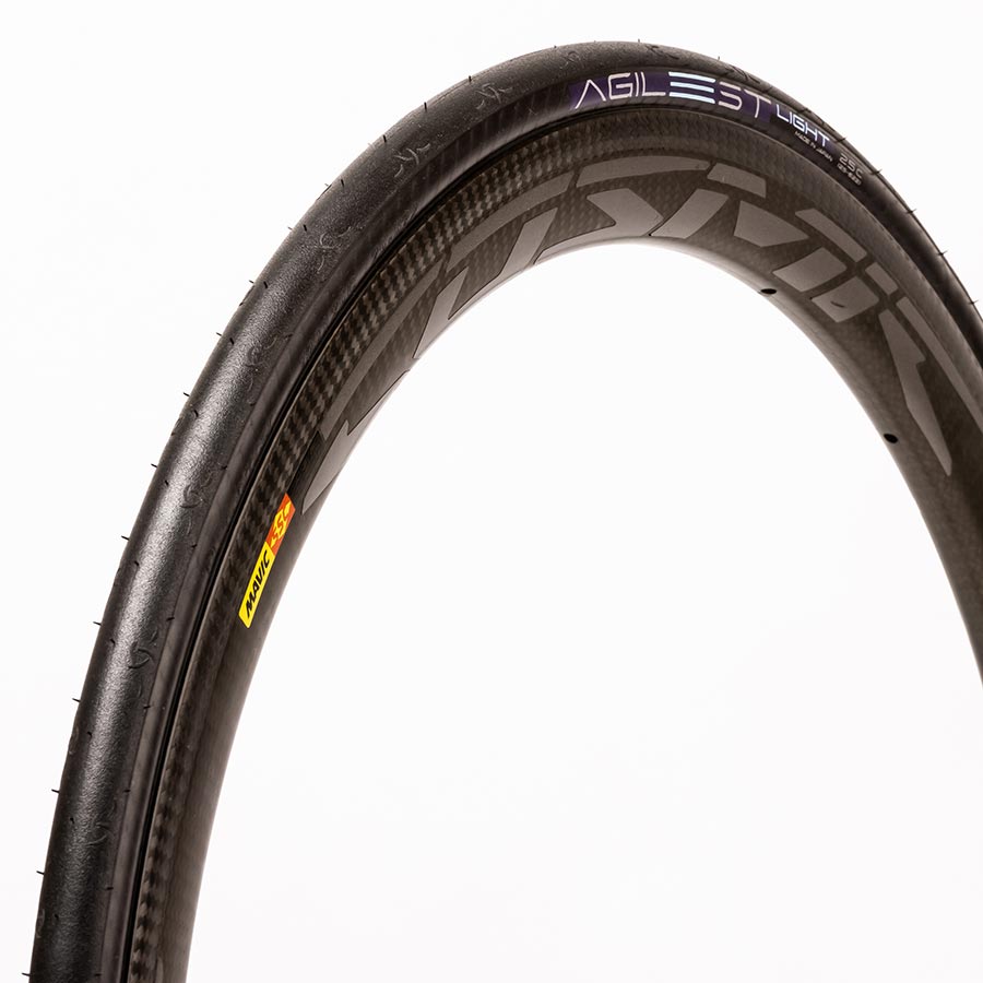 Tires Panaracer Panaracer Agilest Light Road Tire 700x26C Folding Clincher ZSG AGILE Advanced Extra Alpha Cord Black White Smoke