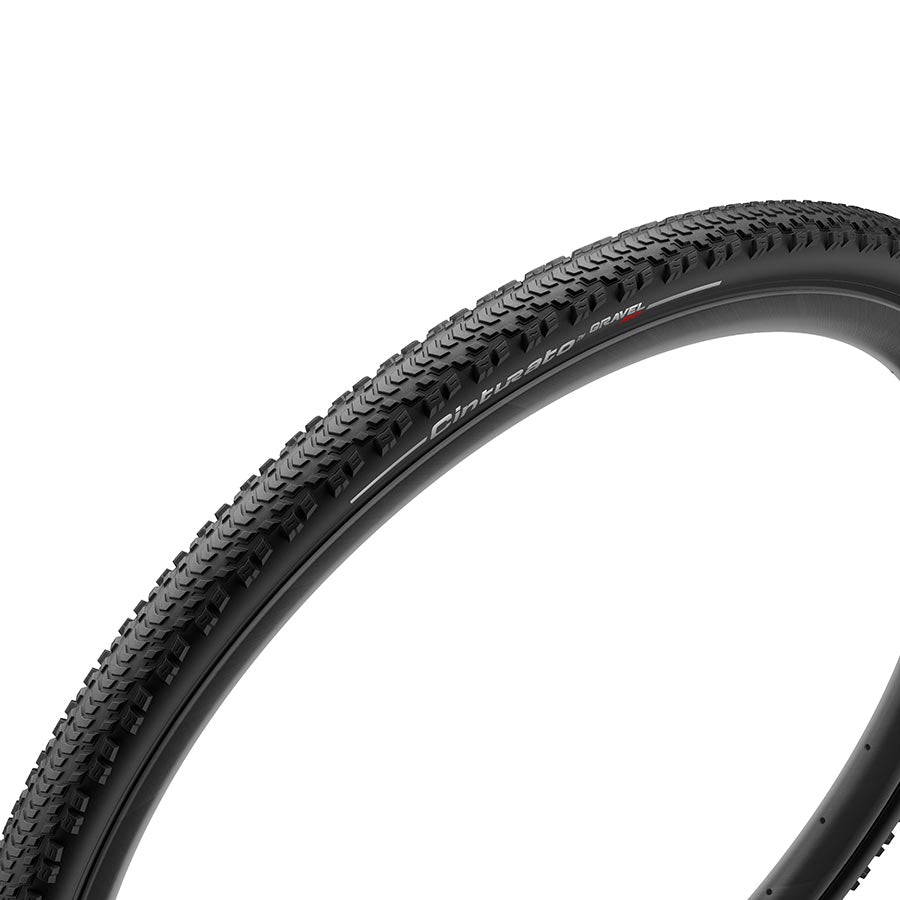 Tires Pirelli Pirelli Cinturato Gravel RC Tire - 700 x 35 Tubeless Folding Black Dark Slate Gray