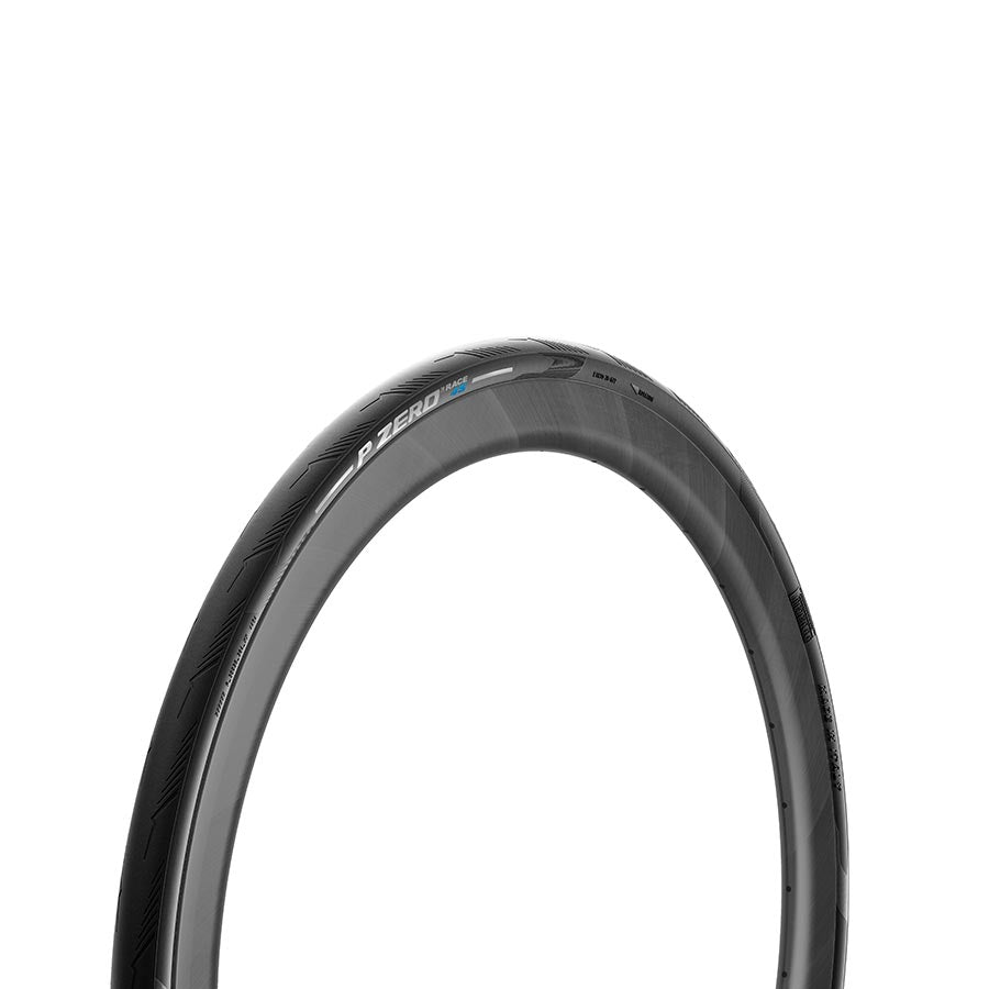 Tires Pirelli Pirelli P ZERO Race TLR 4S Tire - 700 x 28 Tubeless Folding Black Dark Slate Gray