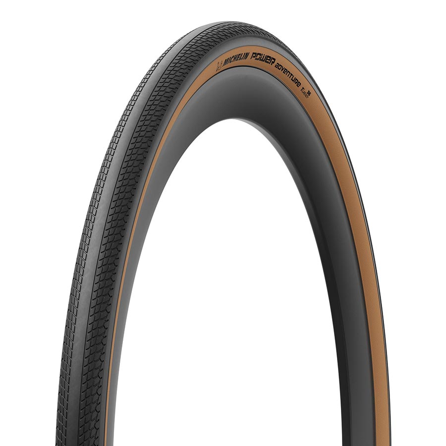 Tires Michelin Michelin Power Adventure Classic TS TLR 700X42 Black Dark Slate Gray