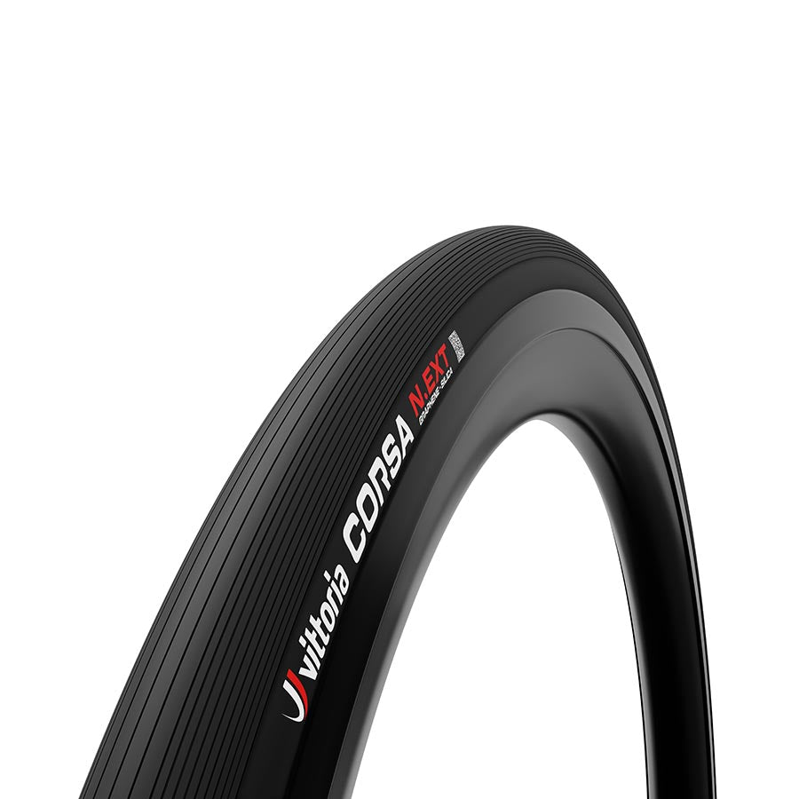 Tires Vittoria Vittoria Corsa N.EXT Tire - 700 x 26 Tubeless Folding Black G2.0 Dark Slate Gray