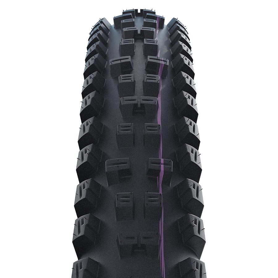 Tires Schwalbe Schwalbe Tacky Chan Mountain Tire 29"x2.40 Folding Clincher Addix Ultra Soft Super Trail TL Easy 67TPI Black Dark Slate Gray
