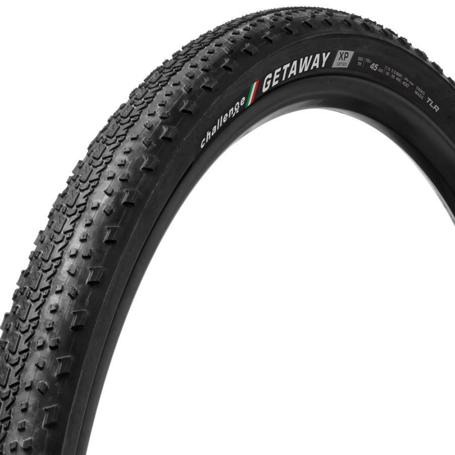 Tires Challenge Challenge Tire Getaway XP TLR Tire 700 x 45 Black Dark Slate Gray