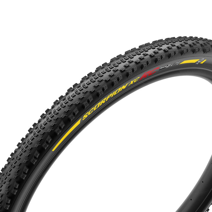 Pirelli Scorpion XC RC Tire - 29 x 2.4 Tubeless Folding YLW Label Team Edition Lite Race