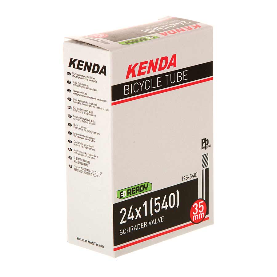 Tube Kenda Kenda Schrader Tube Schrader Length: 35mm 24 1.00 Light Gray