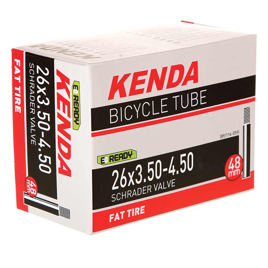 Tube Kenda Kenda Schrader Tube Schrader Length: 48mm 26 3.50-4.50 Black