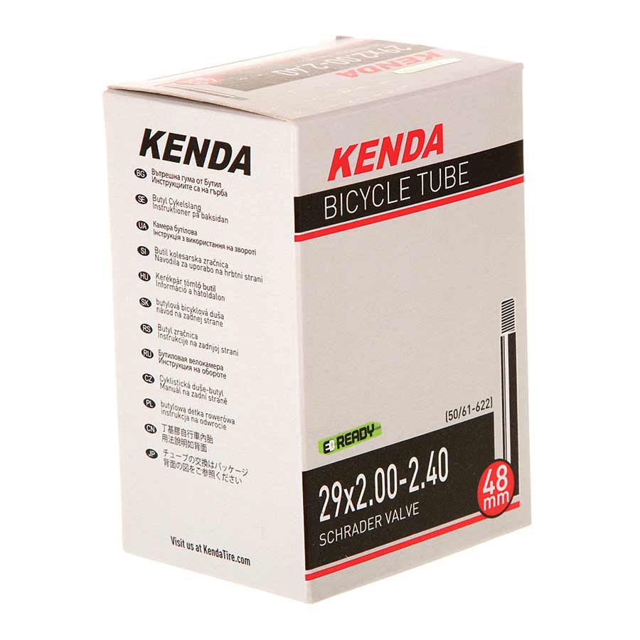 Tube Kenda Kenda Schrader Tube Schrader Length: 48mm 29 2.00-2.40 Light Gray