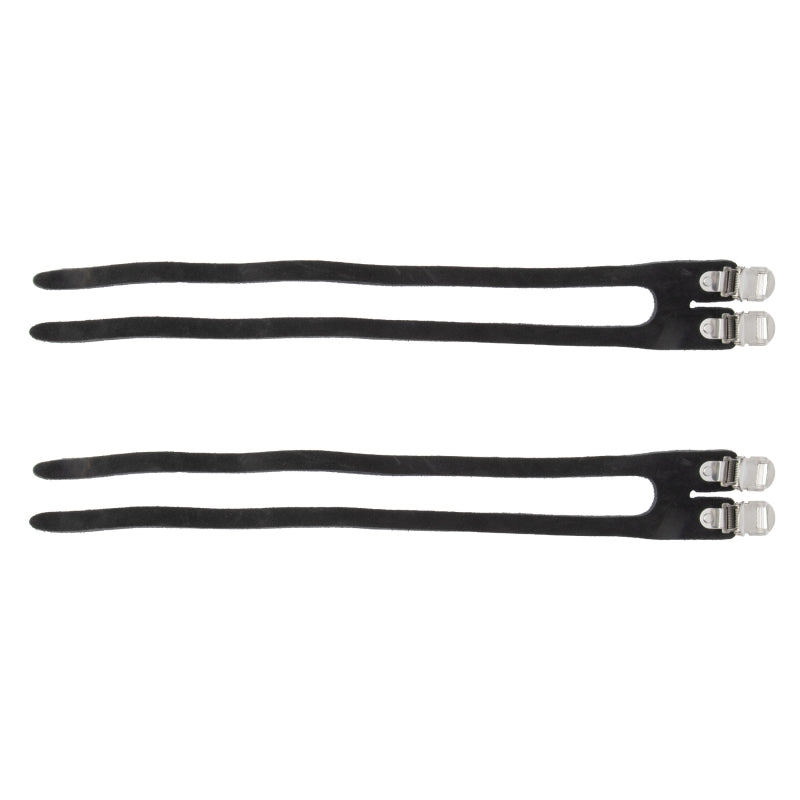 Exustar Track Double Leather Double Black Leather