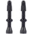 Tubeless Valves WTB WTB Aluminum TCS Tubeless Valves: 46mm Black Pair Dark Slate Gray