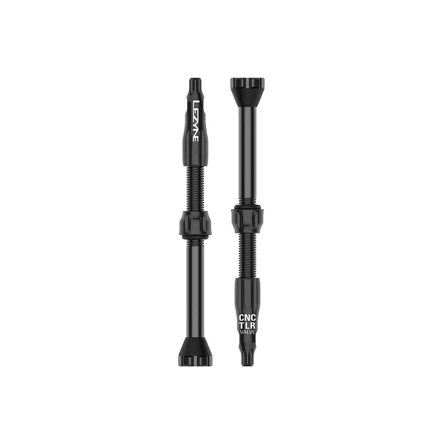 Tubeless Valves Lezyne Lezyne TLR Tubeless Valve Presta 60mm Black Dark Slate Gray
