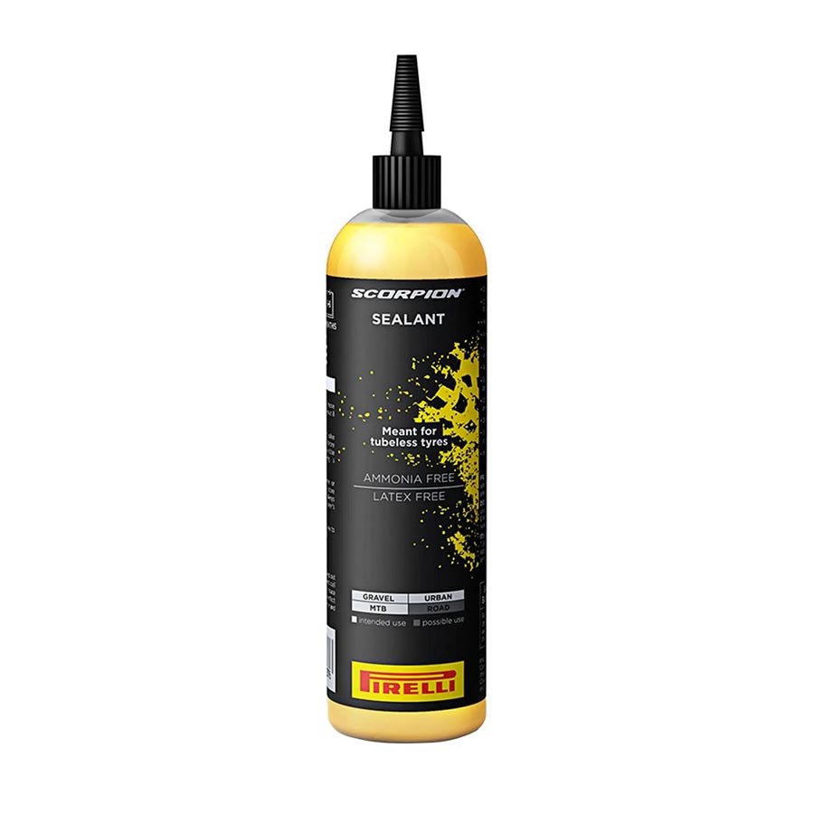 Tubeless Sealants Pirelli Pirelli Scorpion SmartSeal Tubeless Sealant - 8oz Eco Sealant Light Goldenrod
