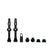 Tubeless Valves Muc-Off Muc-Off V2 Tubeless Valve Kit - Black 44mm Pair Black