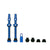 Tubeless Valves Muc-Off Muc-Off V2 Tubeless Valve Kit - Blue 60mm Pair Lavender