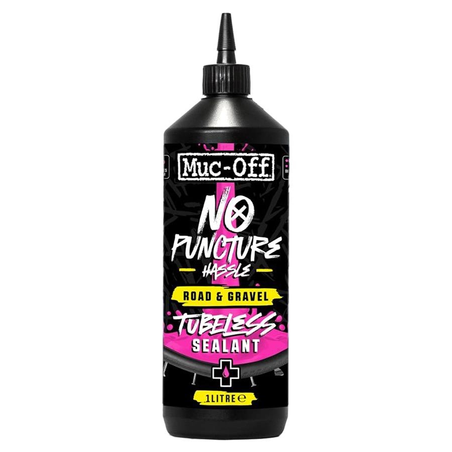 Tubeless Sealants Muc-Off Muc-Off Road+Gravel Tubeless Tire Sealant - 1L Tan