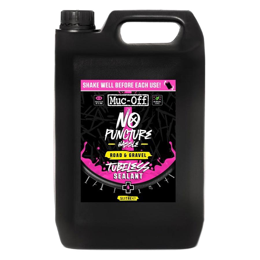Tubeless Sealants Muc-Off Muc-Off Road+Gravel Tubeless Tire Sealant - 5L Black