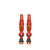 Tubeless Valves Muc-Off Muc-Off Big Bore Lite Tubeless Valve 60mm Pair - Orange Firebrick