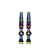 Tubeless Valves Muc-Off Muc-Off Big Bore Lite Tubeless Valve Stems - Medium 35mm Iridescent Light Gray