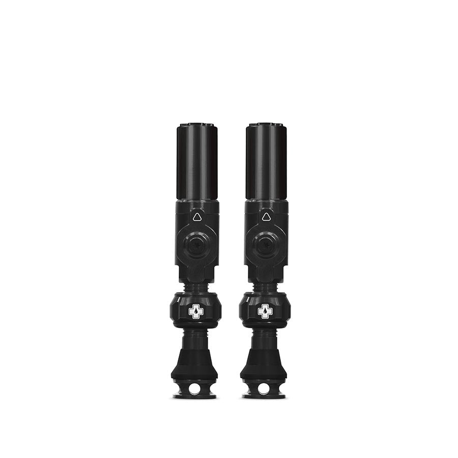 Tubeless Valves Muc-Off Muc-Off Big Bore Hybrid Tubeless Valve Stems - Small 30mm Black Dark Slate Gray