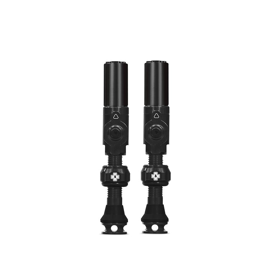 Tubeless Valves Muc-Off Muc-Off Big Bore Hybrid Tubeless Valve Stems - Medium 35mm Black Dark Slate Gray