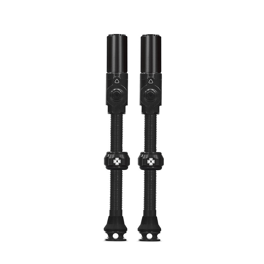 Tubeless Valves Muc-Off Muc-Off Big Bore Hybrid X-Large Tubeless Valve Hybrid 60mm Pair Dark Slate Gray