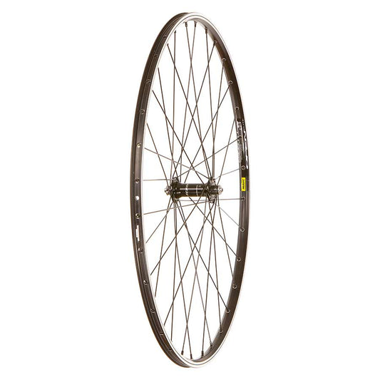 Wheels Wheel Shop Wheel Shop Mavic Open Elite Black/ Shimano 105 R7000 Wheel Front 700C / 622 Holes: 32 QR 100mm Rim Dark Slate Gray