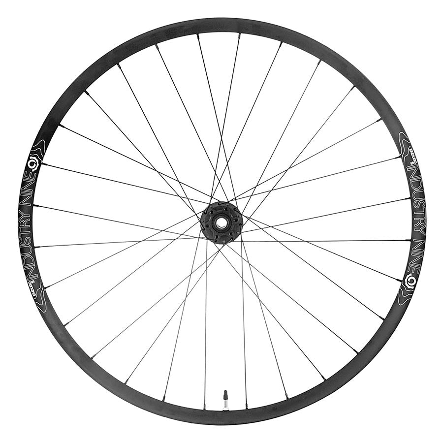 Wheels Industry Nine Industry Nine Enduro S 1/1 Wheel Rear 29 / 622 Holes: 28 12mm TA 157mm Disc IS 6-bolt Shimano Micro Spline Dark Slate Gray
