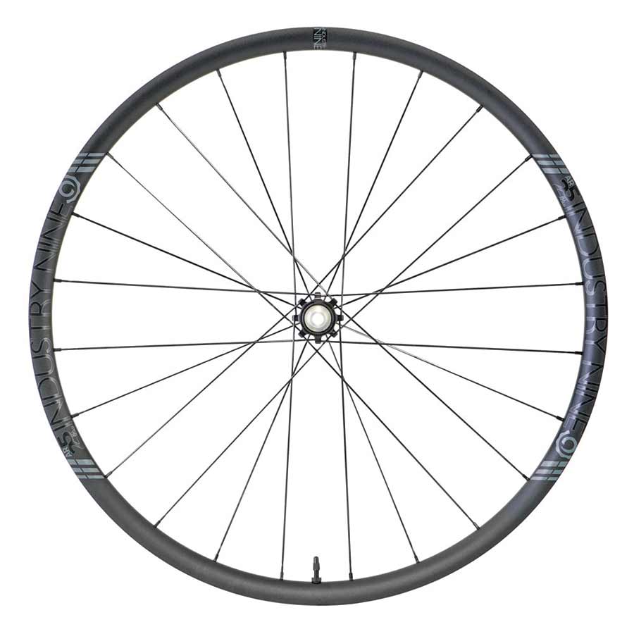Wheels Industry Nine Industry Nine AR25 Wheel Rear 700C / 622 Holes: 24 12mm TA 142mm Disc Center Lock SRAM XD-R Dark Slate Gray