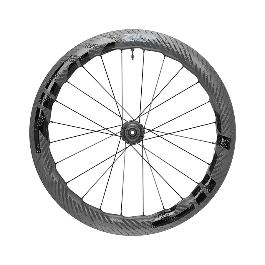 Rear Wheel Zipp Speed Weaponry Zipp 454 NSW Rear Wheel - 700 12 x 142mm Center-Lock HG11 Tubeless Carbon B1 Dim Gray