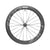 Front Wheel Zipp Speed Weaponry Zipp 404 Firecrest Carbon Front Wheel - 700 12 X 100mm Center-Lock Tubeless BLK A1 Dim Gray