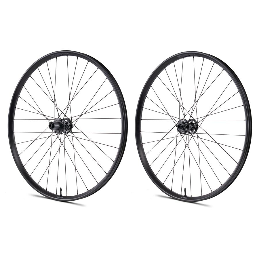 Wheels Seido Seido Magnon Wheel Pair 700C / 622 Holes: 32 12mm TA F: 100mm R: 142mm Disc IS 6-bolt Pair Lavender