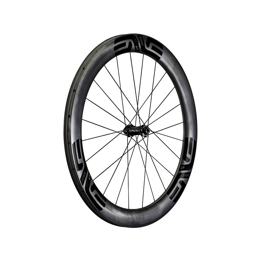 Front Wheel ENVE Composites ENVE Composites SES 6.7 Front Wheel - 700 12 x 100 Center-Lock Black Dark Slate Gray