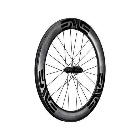 Wheels ENVE Composites ENVE SES 6.7 INDR Wheel Rear 700C / 622 Holes: 24 12mm TA 142mm Disc Center Lock Campagnolo N3W Dark Slate Gray