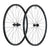 Wheels Industry Nine Industry Nine Solix SL AR25 Wheel Front and Rear 700C / 622 Holes: F: 24 R: 24 F: 12mm R: 12mm F: 100 R: 142 Disc Center Lock SRAM XD-R Set White Smoke