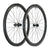 Wheels Industry Nine Industry Nine Solix SL i9 45 Wheel Front and Rear 700C / 622 Holes: F: 24 R: 24 F: 12mm R: 12mm F: 100 R: 142 Disc Center Lock Shimano Road 11 Set Dark Slate Gray