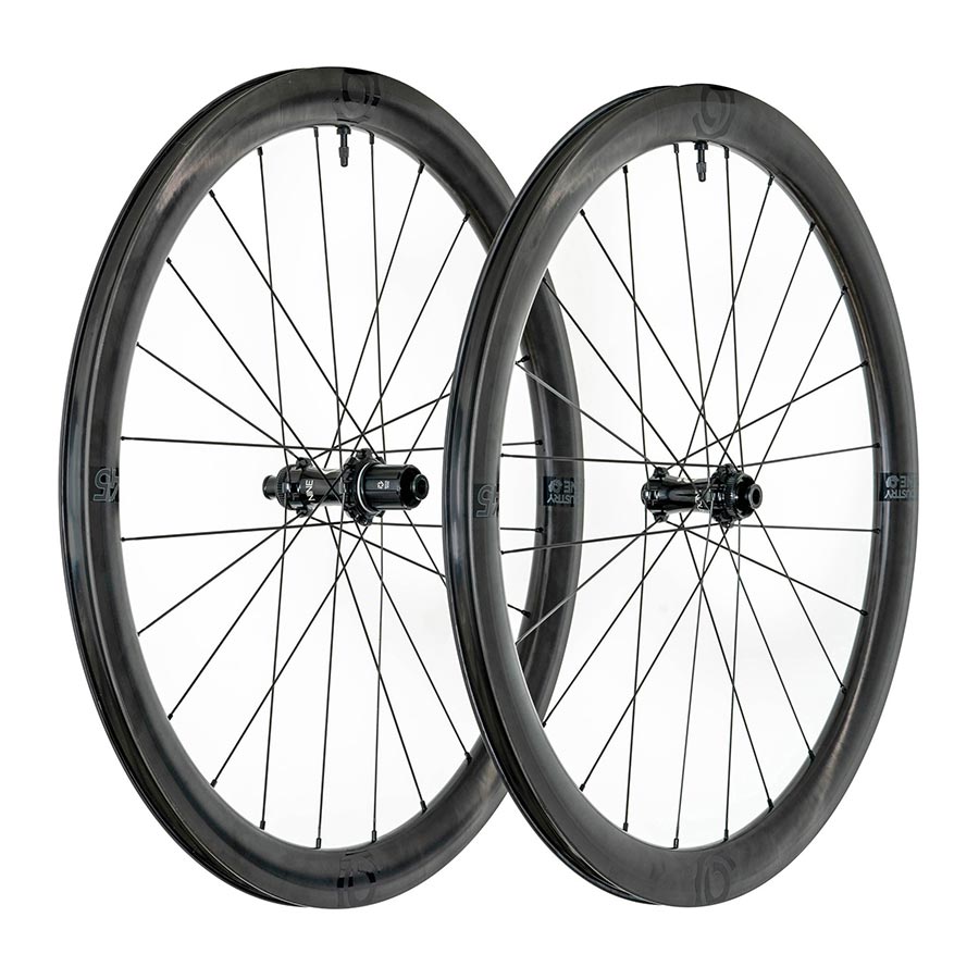 Wheels Industry Nine Industry Nine Solix SL i9 45 Wheel Front and Rear 700C / 622 Holes: F: 24 R: 24 F: 12mm R: 12mm F: 100 R: 142 Disc Center Lock SRAM XD-R Set Dark Slate Gray